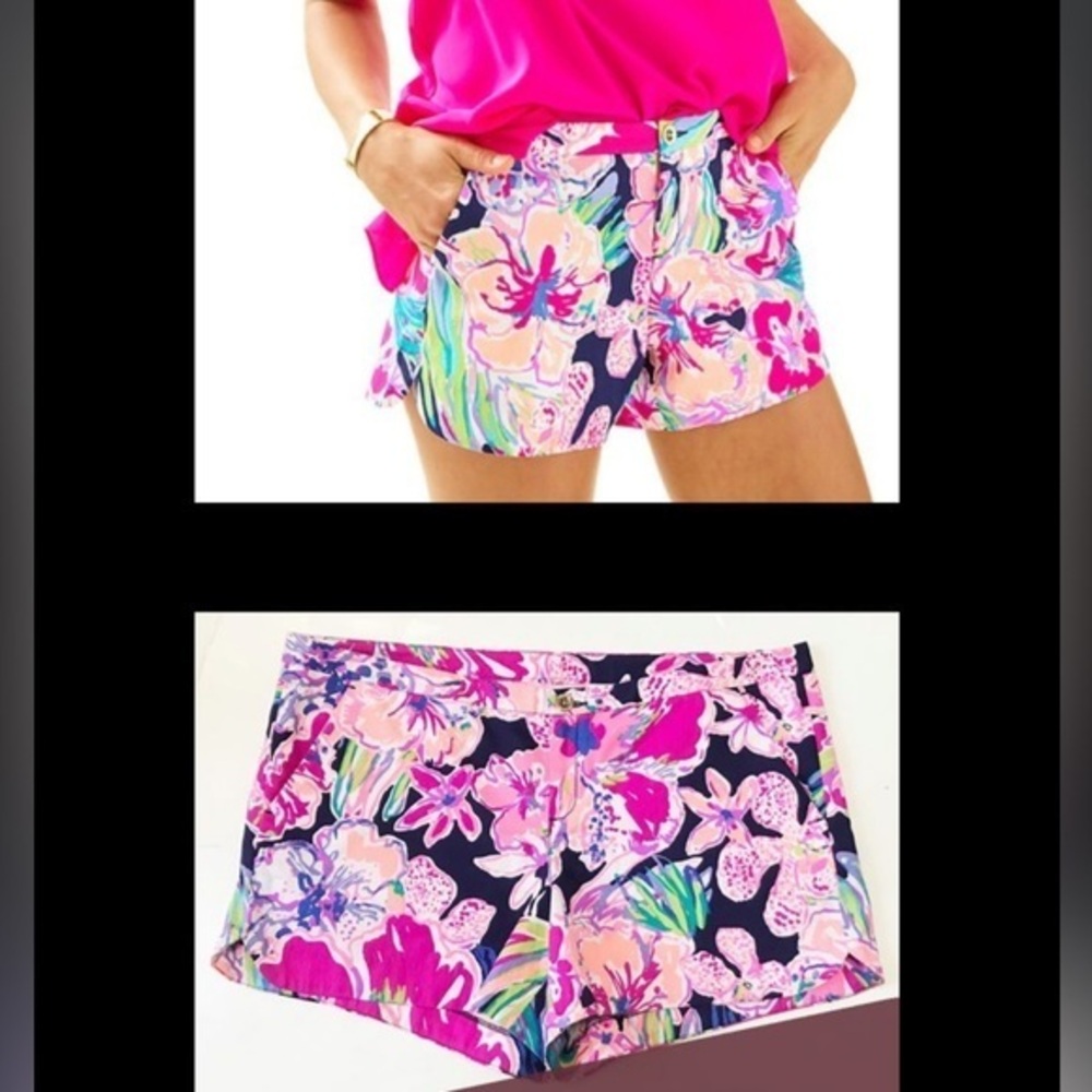 Lilly Pulitzer Adie Shorts Tipping Point size 0